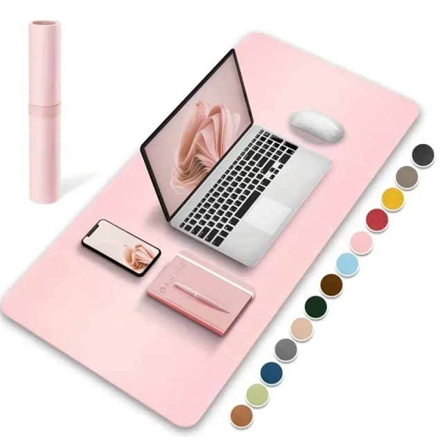 1 pièces grande taille 600*300mm tapis de protection de bureau en cuir PU tapis de souris étanche clavier de bureau tapis de souris de jeu