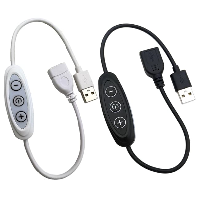 Variateur USB 3KEY 5V 2A, gradation à 8 niveaux