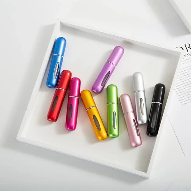 Bouteille de pulvérisation de parfum de 5ml, atomiseur de parfum Portable, Mini bouteille de parfum rechargeable, bouteille vide, boîte de pompe de parfum