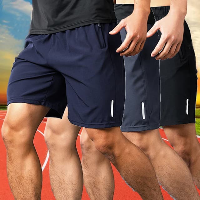 Nouveaux shorts de jogging à séchage rapide pour hommes, shorts de sport d'été, shorts de course légers, bas respirants fins, shorts de plage pour hommes