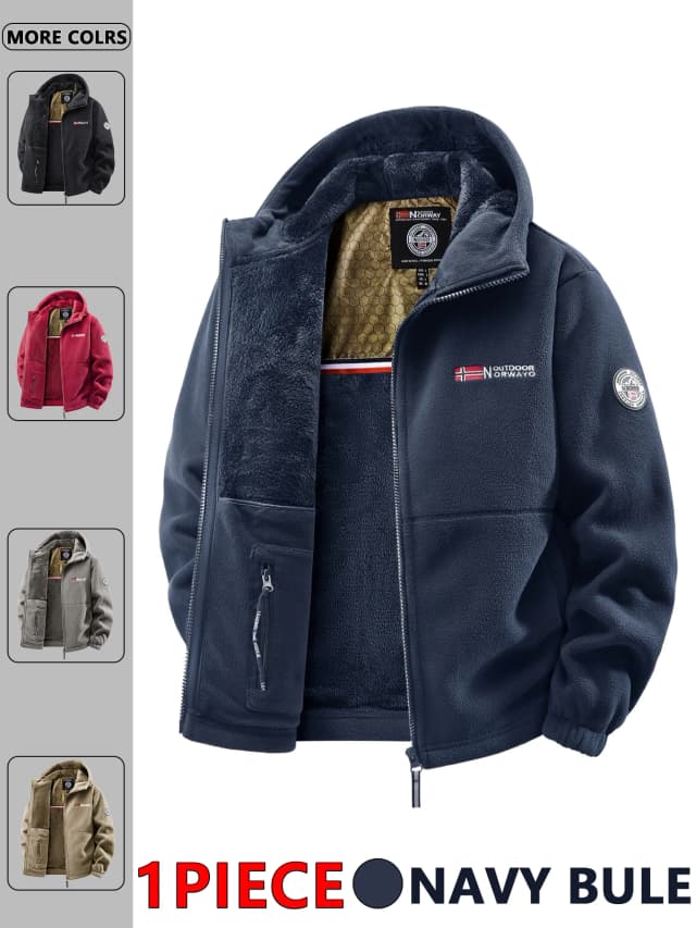 Veste à capuche d'extérieur d'automne et d'hiver pour hommes, adaptée à un usage quotidien à la maison, pour les voyages, les fêtes, les déplacements, la mode en plein air polyvalente, améliore le tempérament, le streetwear, les vêtements de voyage.